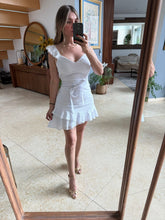 Cargar imagen en el visor de la galería, AILEEN - Vestido corto blanco