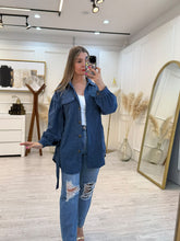 Cargar imagen en el visor de la galería, JANET - Chamarra azul