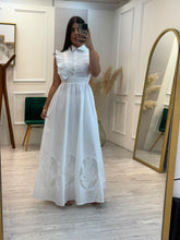Cargar imagen en el visor de la galería, CELIA - Maxi vestido blanco