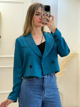 Cargar imagen en el visor de la galería, VERONICA - Blazer azul petroleo