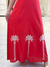 Cargar imagen en el visor de la galería, AMARIS - Maxi vestido rojo