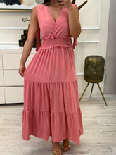 Cargar imagen en el visor de la galería, MAITE - Maxi vestido rosa