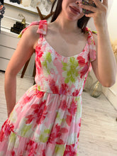 Cargar imagen en el visor de la galería, DANIELA - Maxi vestido estampado floral