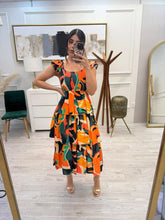 Cargar imagen en el visor de la galería, LEANDRA - Maxi vestido estampado
