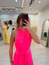 Cargar imagen en el visor de la galería, THALIA - Maxi vestido rosa