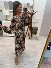 Cargar imagen en el visor de la galería, ANTONELLA - Maxi vestido estampado