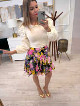Cargar imagen en el visor de la galería, CAROLINA - Falda estampado floral