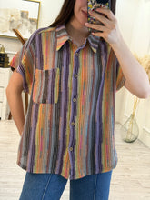 Cargar imagen en el visor de la galería, VICENTA - Camisa rayas