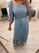 Cargar imagen en el visor de la galería, MAYA - Maxi vestido azul