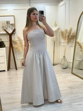 Cargar imagen en el visor de la galería, ROXANA - Maxi vestido strapless