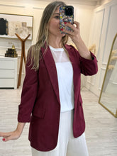 Cargar imagen en el visor de la galería, YOKO - Blazer granate