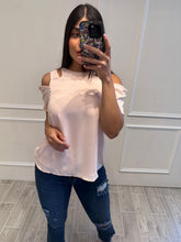 Cargar imagen en el visor de la galería, GALES - Blusa rosa palo