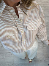 Cargar imagen en el visor de la galería, LORNA - Camisa rayas