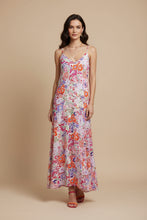 Cargar imagen en el visor de la galería, DEMETRIA - Maxi vestido floral tirantes