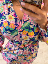 Cargar imagen en el visor de la galería, ROSALIE - Vestido corto estampado