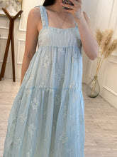 Cargar imagen en el visor de la galería, RENEE - Maxi vestido cuadros