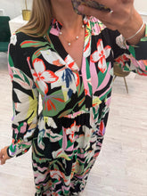 Cargar imagen en el visor de la galería, BELINDA - Maxi vestido botánico