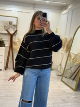 Cargar imagen en el visor de la galería, GISELLE - Sueter rayas