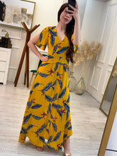 Cargar imagen en el visor de la galería, ANOUK - Maxi vestido amarillo estampado