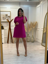 Cargar imagen en el visor de la galería, KATELYN - Vestido corto violeta