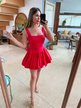 Cargar imagen en el visor de la galería, CANNES - Vestido corto rojo