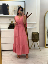 Cargar imagen en el visor de la galería, MAITE - Maxi vestido rosa