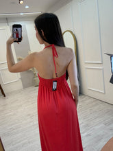 Cargar imagen en el visor de la galería, AMARIS - Maxi vestido rojo