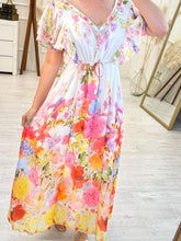 Cargar imagen en el visor de la galería, LUZ - Maxi vestido estampado floral