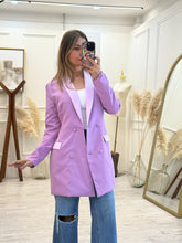 Cargar imagen en el visor de la galería, PERLA - Blazer lila