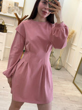 Cargar imagen en el visor de la galería, RUBY - Vestido corto rosa