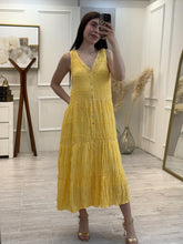 Cargar imagen en el visor de la galería, AMBER - Maxi vestido amarillo