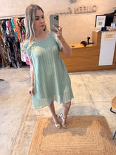 Cargar imagen en el visor de la galería, RIVER - Vestido verde olivo