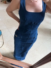 Cargar imagen en el visor de la galería, BERNABELLA - Maxi vestido denim