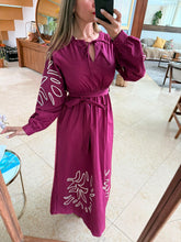 Cargar imagen en el visor de la galería, REMI - Maxi vestido tinto