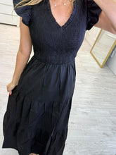 Cargar imagen en el visor de la galería, ASPEN - Maxi vestido negro