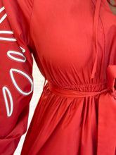Cargar imagen en el visor de la galería, MINA - Maxi vestido ladrillo