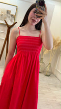 Cargar imagen en el visor de la galería, ELSIE - Maxi vestido rojo