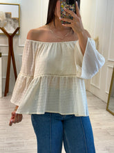 Cargar imagen en el visor de la galería, MAY - Blusa avena