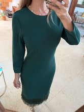 Cargar imagen en el visor de la galería, BERTA - Maxi vestido verde botella