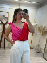 Cargar imagen en el visor de la galería, ELAINE - Body rojo con fucsia