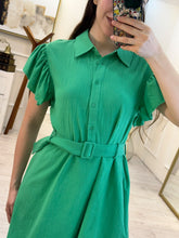 Cargar imagen en el visor de la galería, JOLETTE - Vestido corto verde