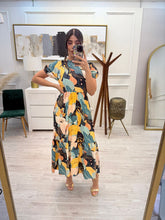 Cargar imagen en el visor de la galería, BELLA - Maxi vestido hojas