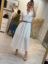 Cargar imagen en el visor de la galería, CONSTANCE - Maxi vestido blanco