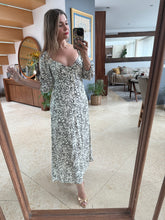 Cargar imagen en el visor de la galería, MANUELA - Maxi vestido estampado flores