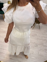 Cargar imagen en el visor de la galería, FELICIA - Falda blanca