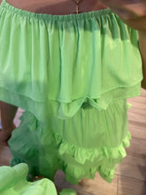 Cargar imagen en el visor de la galería, TERESA - Vestido midi verde