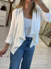 Cargar imagen en el visor de la galería, MARILU - Blazer blanco