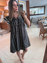 Cargar imagen en el visor de la galería, HAZEL - Vestido corto estampado