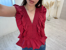 Cargar imagen en el visor de la galería, EDWINA - Blusa roja