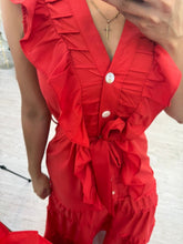 Cargar imagen en el visor de la galería, LIZZO - Maxi vestido rojo